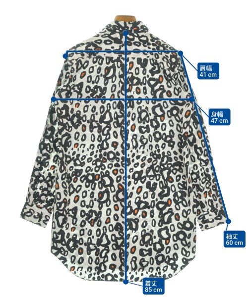 BLACK COMME des GARCONS（ブラックコムデギャルソン）カジュアルシャツ 白 サイズ:S レディース/2200655022077