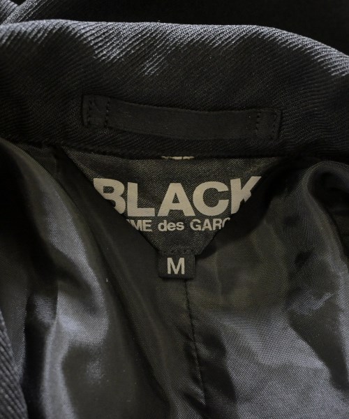 BLACK COMME des GARCONS（ブラックコムデギャルソン）カジュアルジャケット 黒 サイズ:M メンズ/2200654619018