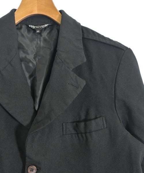 BLACK COMME des GARCONS（ブラックコムデギャルソン）カジュアルジャケット 黒 サイズ:M メンズ/2200654619018