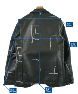 BLACK COMME des GARCONS（ブラックコムデギャルソン）カジュアルジャケット 黒 サイズ:M メンズ/2200656393022