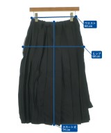 BLACK COMME des GARCONS（ブラックコムデギャルソン）ひざ丈スカート 黒 サイズ:XS レディース/2200656492046