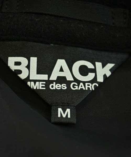 BLACK COMME des GARCONS（ブラックコムデギャルソン）ピーコート 黒 サイズ:M メンズ/2200656582013