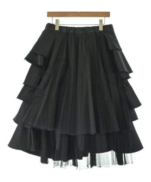 BLACK COMME des GARCONS（ブラックコムデギャルソン）ロング・マキシ丈スカート 黒 サイズ:M レディース/2200656582044