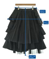 BLACK COMME des GARCONS（ブラックコムデギャルソン）ロング・マキシ丈スカート 黒 サイズ:M レディース/2200656582044