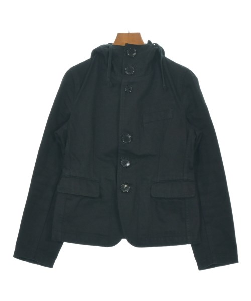 BLACK COMME des GARCONS（ブラックコムデギャルソン）カジュアルジャケット 黒 サイズ:S レディース/2200657112011