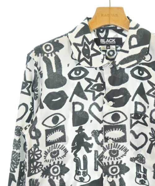 BLACK COMME des GARCONS（ブラックコムデギャルソン）カジュアルシャツ 白 サイズ:XS レディース/2200658198014