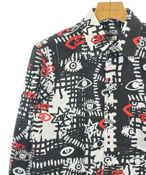 BLACK COMME des GARCONS（ブラックコムデギャルソン）カジュアルシャツ 黒 サイズ:XS レディース/2200658198021