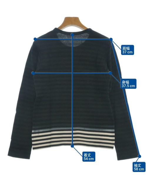 BLACK COMME des GARCONS（ブラックコムデギャルソン）Tシャツ・カットソー 紺 サイズ:S レディース/2200658593048