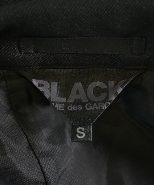 BLACK COMME des GARCONS（ブラックコムデギャルソン）カジュアルジャケット 黒 サイズ:S メンズ/2200658694011