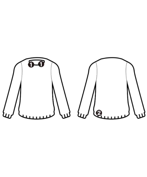 BLACK COMME des GARCONS（ブラックコムデギャルソン）ニット・セーター 黒 サイズ:M メンズ/2200658696084