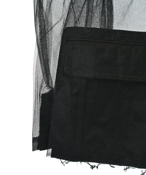 BLACK COMME des GARCONS（ブラックコムデギャルソン）カジュアルジャケット 黒 サイズ:S レディース/2200660175010