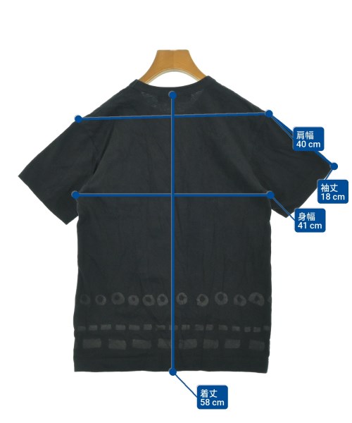 BLACK COMME des GARCONS（ブラックコムデギャルソン）Tシャツ・カットソー 黒 サイズ:S レディース/2200660335094