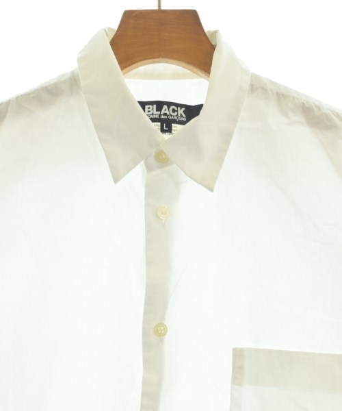 BLACK COMME des GARCONS（ブラックコムデギャルソン）カジュアルシャツ 白 サイズ:L メンズ/2200660267241