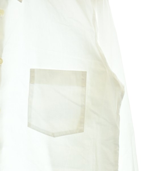 BLACK COMME des GARCONS（ブラックコムデギャルソン）カジュアルシャツ 白 サイズ:L メンズ/2200660267241