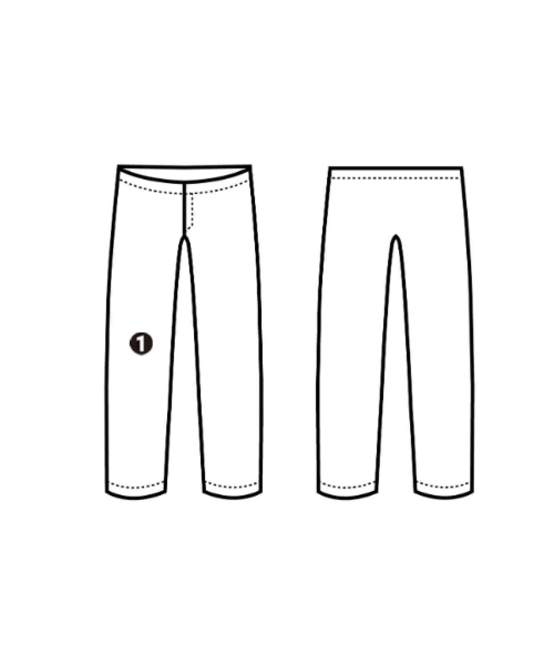 BLACK COMME des GARCONS（ブラックコムデギャルソン）クロップドパンツ 黒 サイズ:L メンズ/2200660267340