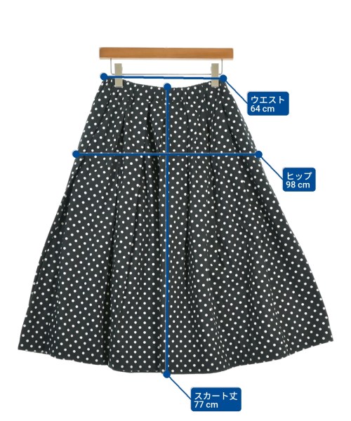 BLACK COMME des GARCONS（ブラックコムデギャルソン）ロング・マキシ丈スカート 黒 サイズ:XS レディース/2200652961140