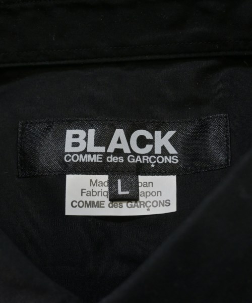 BLACK COMME des GARCONS（ブラックコムデギャルソン）カジュアルシャツ 黒 サイズ:L メンズ/2200661977057