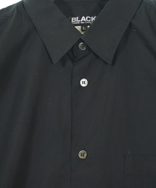 BLACK COMME des GARCONS（ブラックコムデギャルソン）カジュアルシャツ 黒 サイズ:L メンズ/2200661977057
