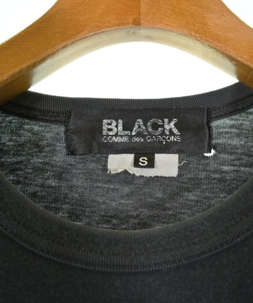 BLACK COMME des GARCONS（ブラックコムデギャルソン）Tシャツ・カットソー 黒 サイズ:S メンズ/2200710415172