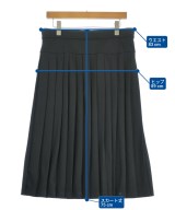 BLACK COMME des GARCONS（ブラックコムデギャルソン）ひざ丈スカート 黒 サイズ:L レディース/2200710813060