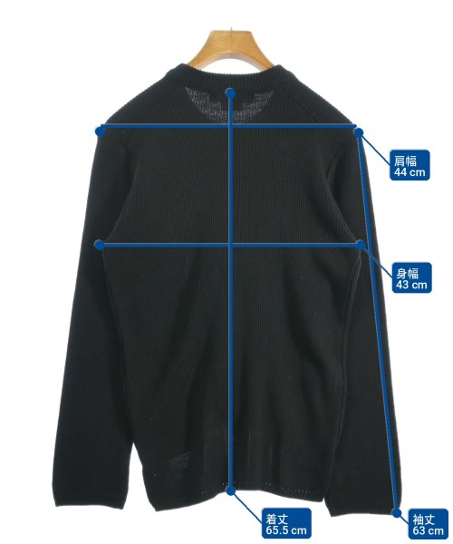 BLACK COMME des GARCONS（ブラックコムデギャルソン）ニット・セーター 黒 サイズ:M メンズ/2200711600041