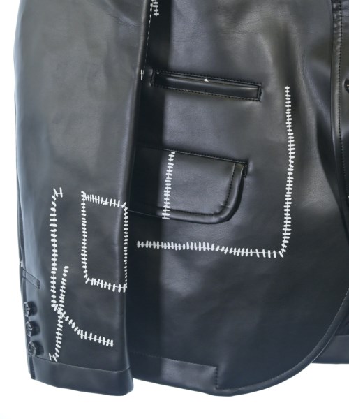 BLACK COMME des GARCONS（ブラックコムデギャルソン）ライダース 黒 サイズ:M メンズ/2200711990012