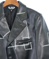 BLACK COMME des GARCONS（ブラックコムデギャルソン）ライダース 黒 サイズ:M メンズ/2200711990012