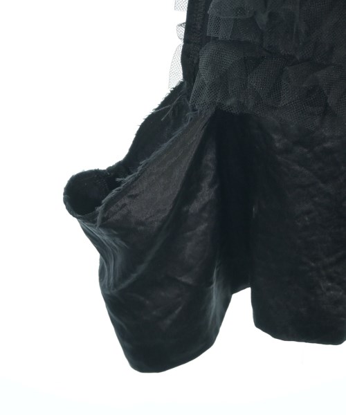 BLACK COMME des GARCONS（ブラックコムデギャルソン）ひざ丈スカート 黒 サイズ:XS レディース/2200712140027