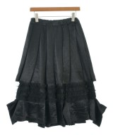 BLACK COMME des GARCONS（ブラックコムデギャルソン）ひざ丈スカート 黒 サイズ:XS レディース/2200712140027
