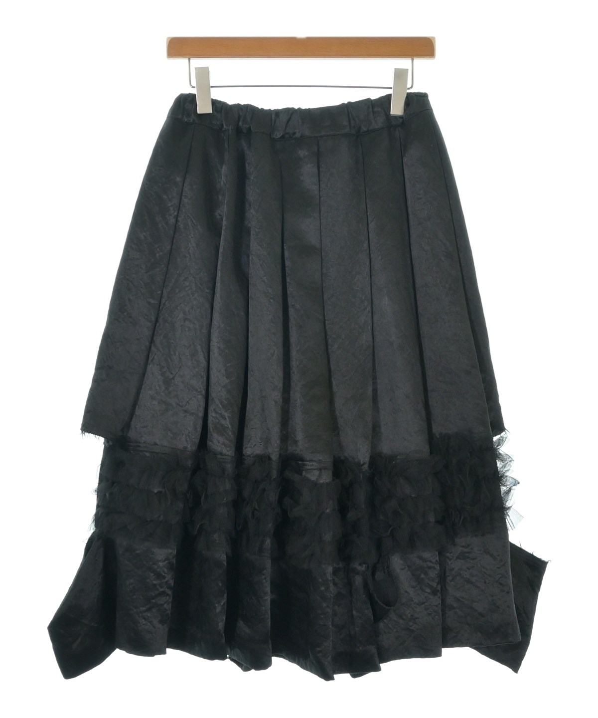 BLACK COMME des GARCONS（ブラックコムデギャルソン）ひざ丈スカート
