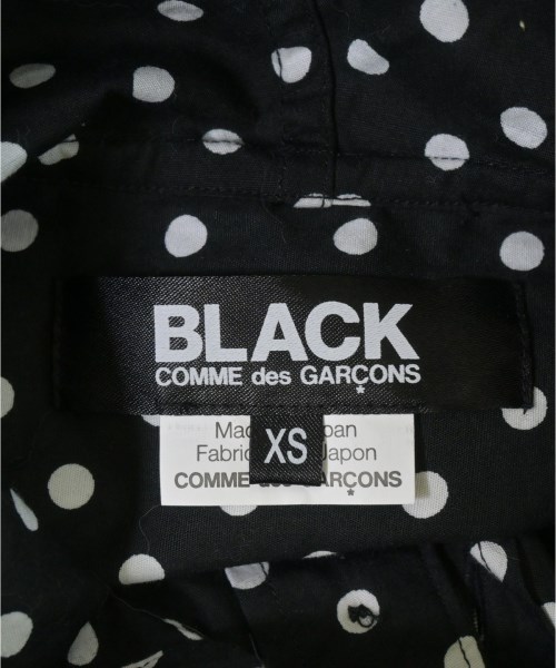 BLACK COMME des GARCONS（ブラックコムデギャルソン）カジュアルシャツ 黒 サイズ:XS レディース/2200709563112