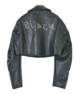 BLACK COMME des GARCONS（ブラックコムデギャルソン）ライダース 黒 サイズ:M レディース/2200712615020