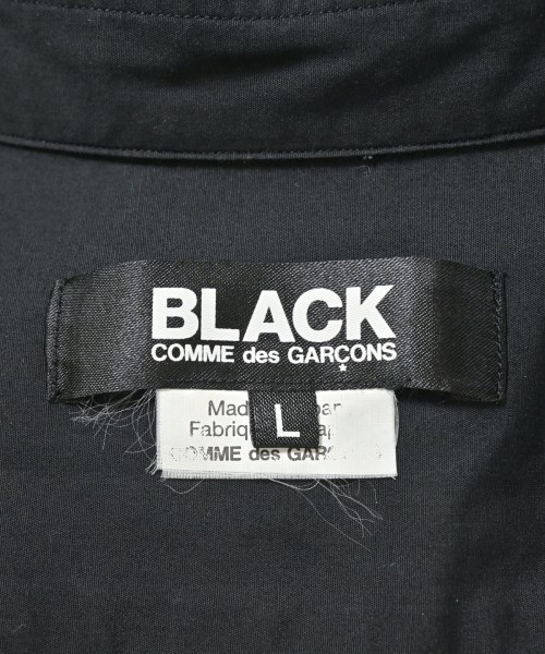 BLACK COMME des GARCONS（ブラックコムデギャルソン）カジュアルシャツ 黒 サイズ:L メンズ/2200714250038