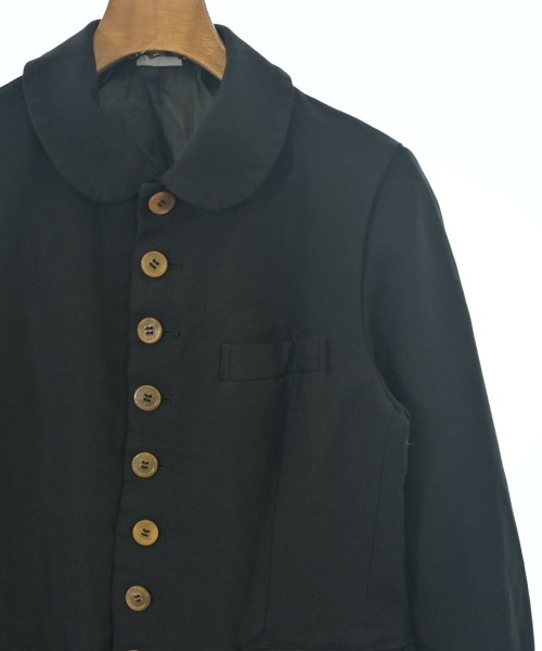 BLACK COMME des GARCONS（ブラックコムデギャルソン）カジュアルジャケット 黒 サイズ:S レディース/2200714664019