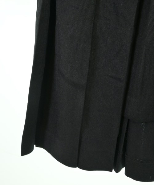 BLACK COMME des GARCONS（ブラックコムデギャルソン）ひざ丈スカート 黒 サイズ:XS レディース/2200715923030