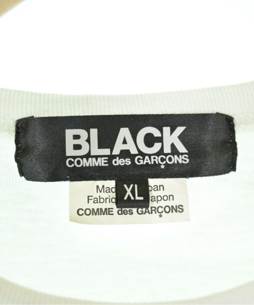 BLACK COMME des GARCONS（ブラックコムデギャルソン）Tシャツ・カットソー 白 サイズ:XL メンズ/2200716401025