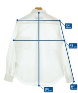 BLACK COMME des GARCONS（ブラックコムデギャルソン）カジュアルシャツ 白 サイズ:S メンズ/2200716322313