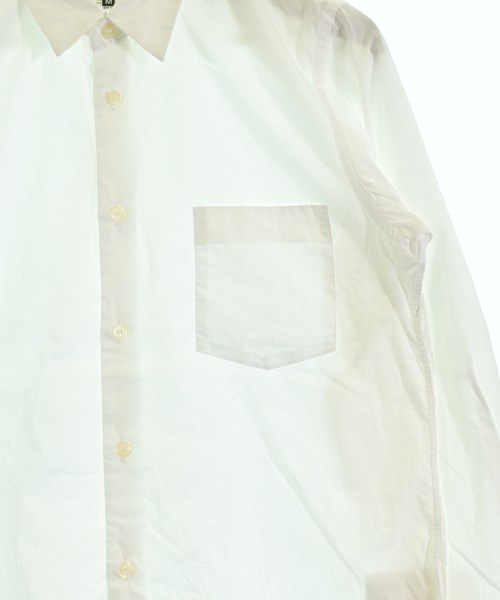 BLACK COMME des GARCONS（ブラックコムデギャルソン）カジュアルシャツ 白 サイズ:M メンズ/2200716322412