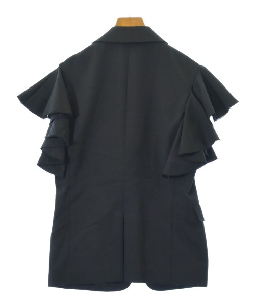 BLACK COMME des GARCONS（ブラックコムデギャルソン）カジュアルジャケット 黒 サイズ:XS レディース/2200717323029