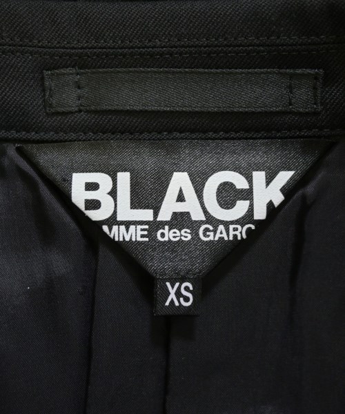 BLACK COMME des GARCONS（ブラックコムデギャルソン）カジュアルジャケット 黒 サイズ:XS レディース/2200717323029