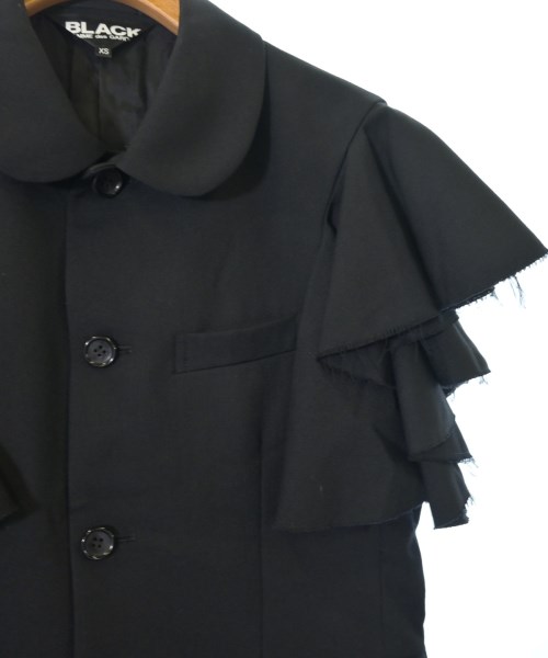 BLACK COMME des GARCONS（ブラックコムデギャルソン）カジュアルジャケット 黒 サイズ:XS レディース/2200717323029