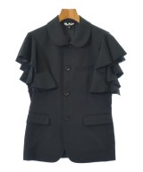 BLACK COMME des GARCONS（ブラックコムデギャルソン）カジュアルジャケット 黒 サイズ:XS レディース/2200717323029
