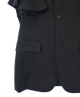BLACK COMME des GARCONS（ブラックコムデギャルソン）カジュアルジャケット 黒 サイズ:XS レディース/2200717323029