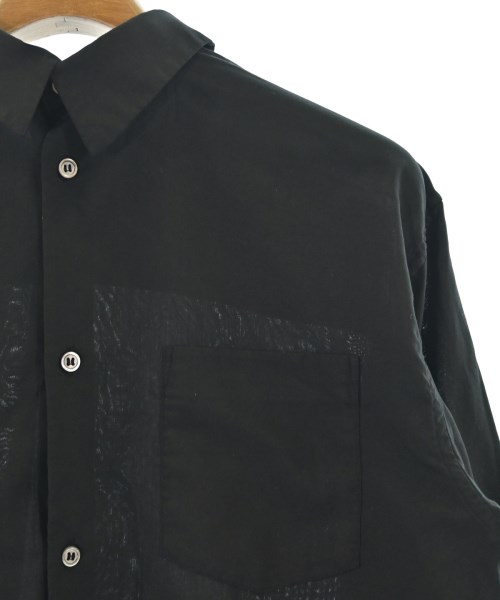 BLACK COMME des GARCONS（ブラックコムデギャルソン）カジュアルシャツ 黒 サイズ:L メンズ/2200717343089