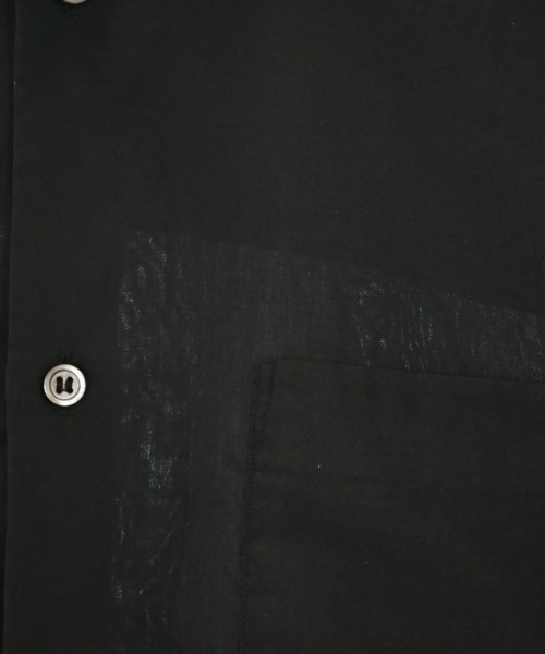 BLACK COMME des GARCONS（ブラックコムデギャルソン）カジュアルシャツ 黒 サイズ:L メンズ/2200717343089