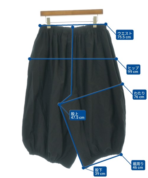 BLACK COMME des GARCONS（ブラックコムデギャルソン）ショートパンツ 黒 サイズ:M メンズ/2200715375129