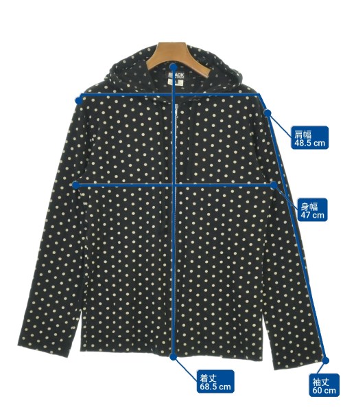 BLACK COMME des GARCONS（ブラックコムデギャルソン）パーカー 黒 サイズ:L メンズ/2200715375167
