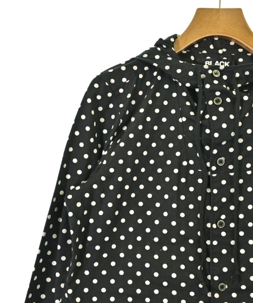 BLACK COMME des GARCONS（ブラックコムデギャルソン）カジュアルシャツ 黒 サイズ:S レディース/2200718504113