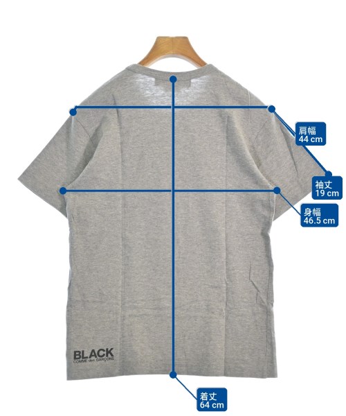 BLACK COMME des GARCONS（ブラックコムデギャルソン）Tシャツ・カットソー グレー サイズ:M メンズ/2200719116049
