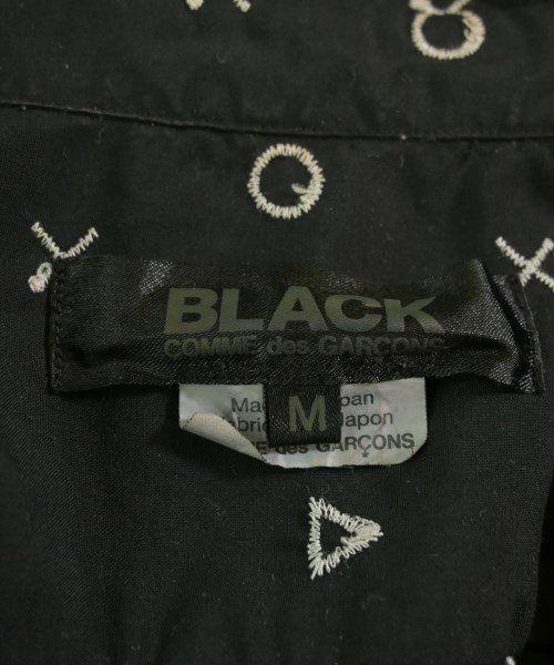 BLACK COMME des GARCONS（ブラックコムデギャルソン）カジュアルシャツ 黒 サイズ:M レディース/2200714301129
